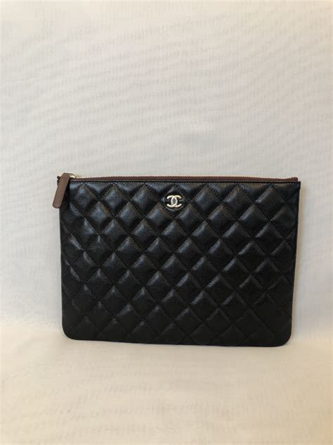 chanel pouch large|chanel pouch review.